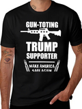 Gun-Toting Trump Supporter T-Shirt product image 1