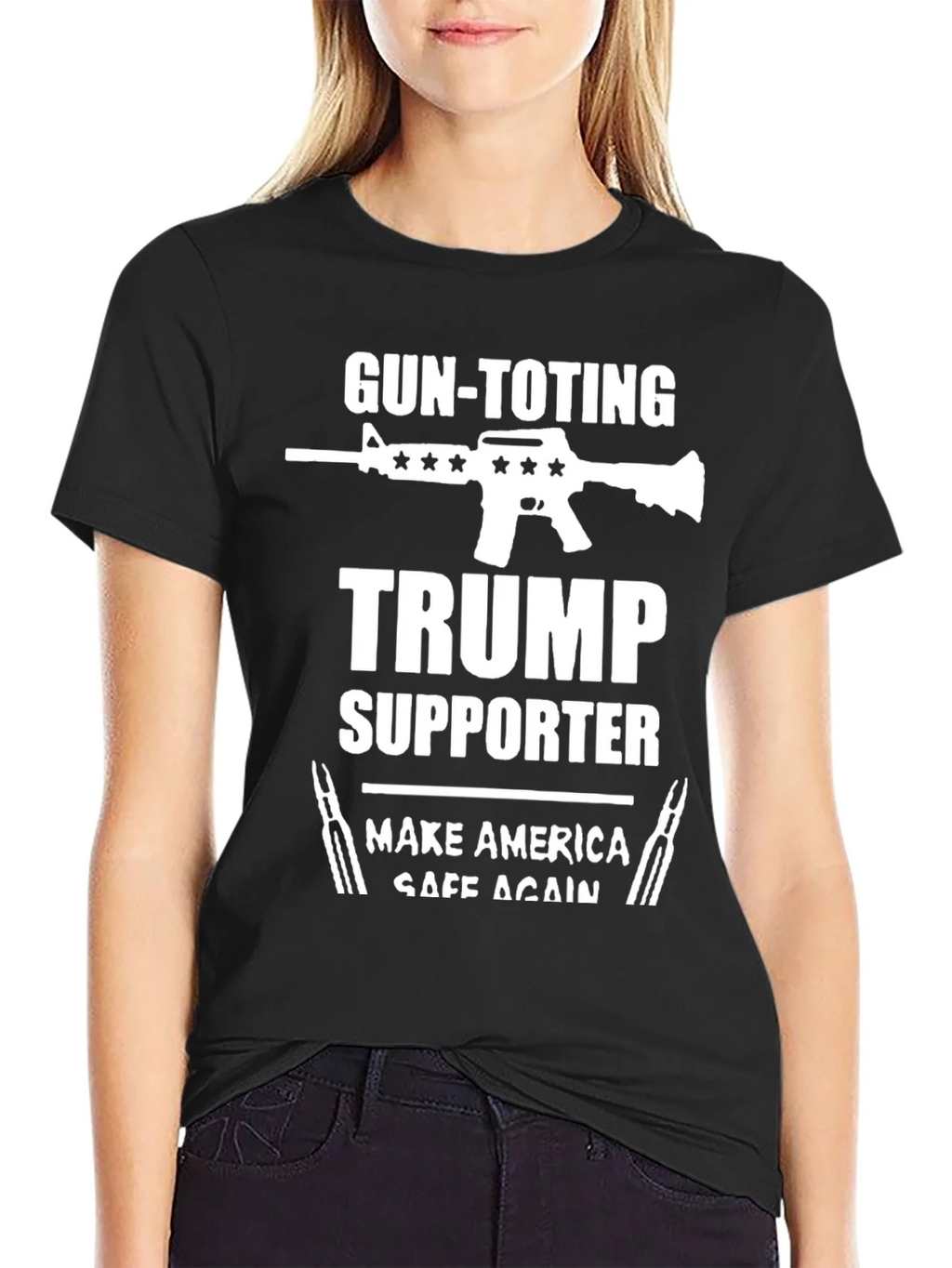 Gun-Toting Trump Supporter T-Shirt product image 2