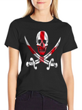 Skull & Swords England Flag Graphic Tee - Black product image 1