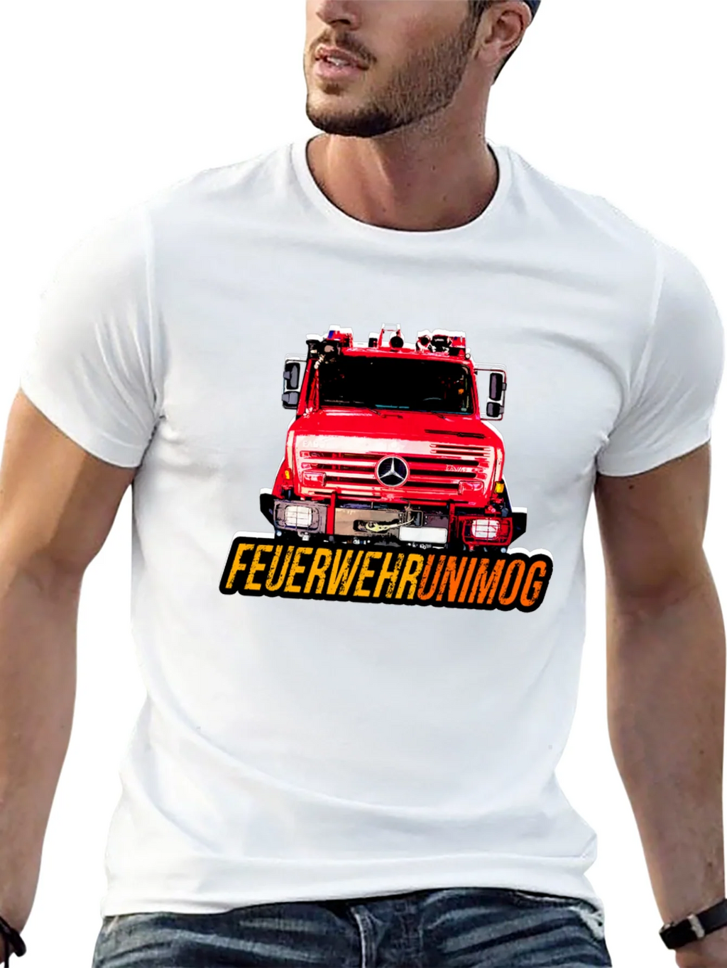 Fire Truck Graphic T-Shirt product image 6