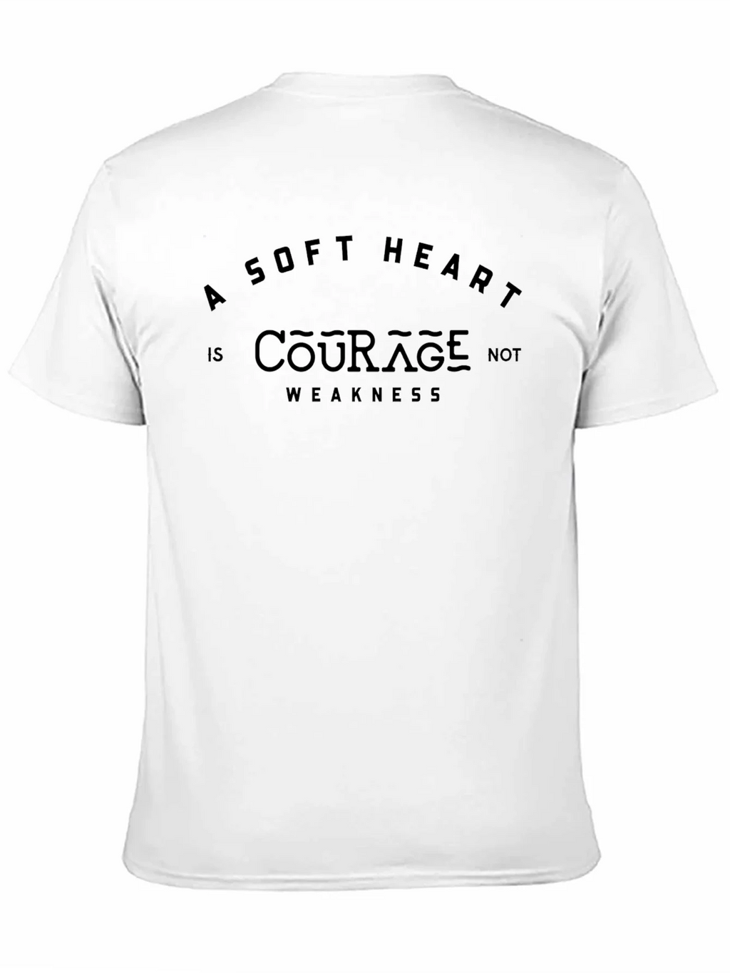 A Soft Heart is Courage Graphic T-Shirt product image 7