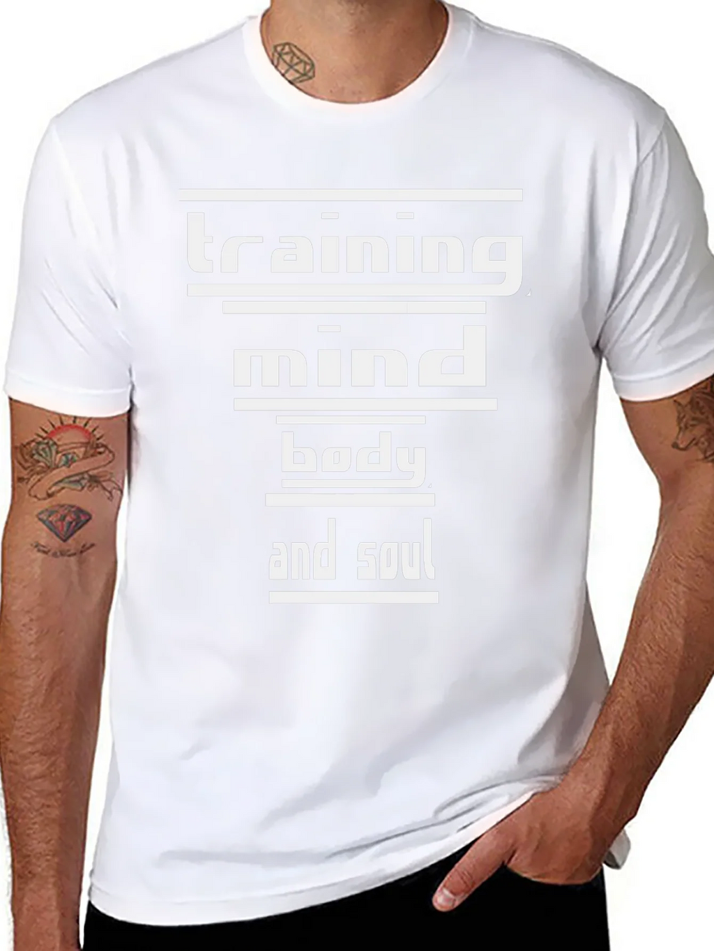 Training Mind Body Soul Graphic Tee product image 6