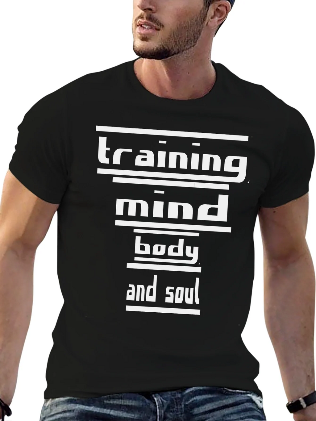 Training Mind Body Soul Graphic Tee product image 5