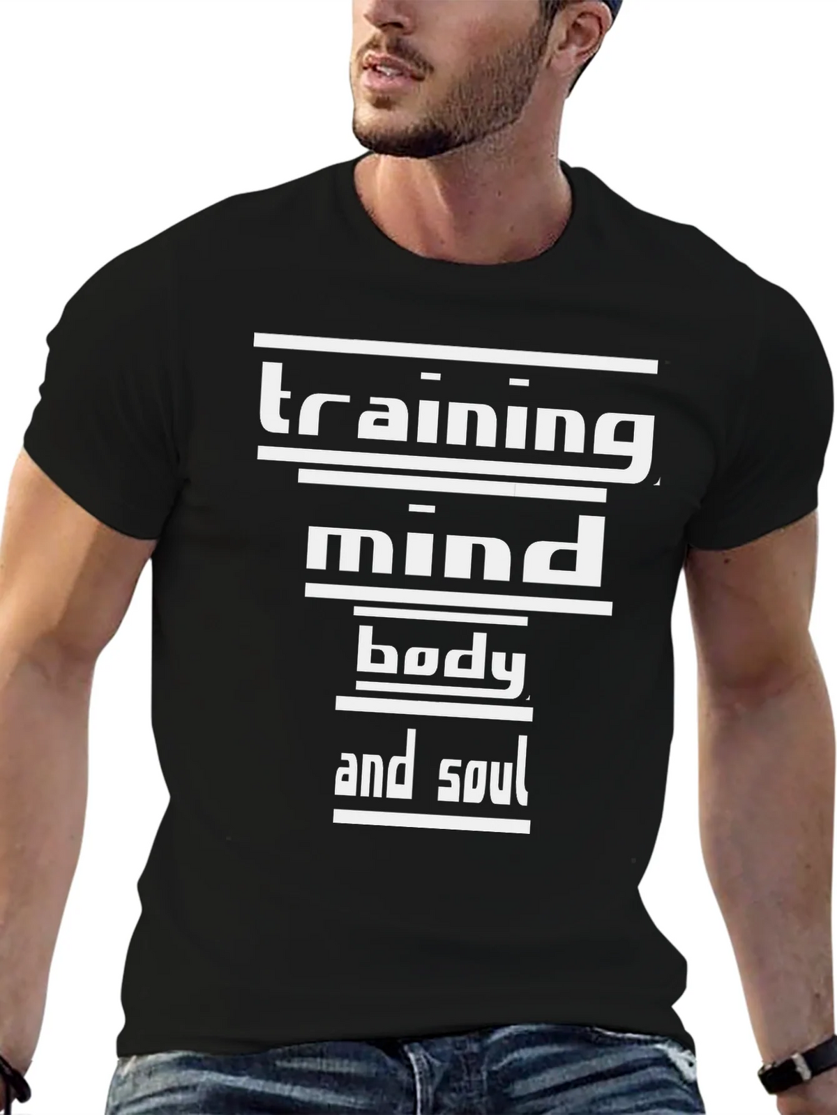 Training Mind Body Soul Graphic Tee product image 5