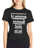 Training Mind Body Soul Graphic Tee product image 1