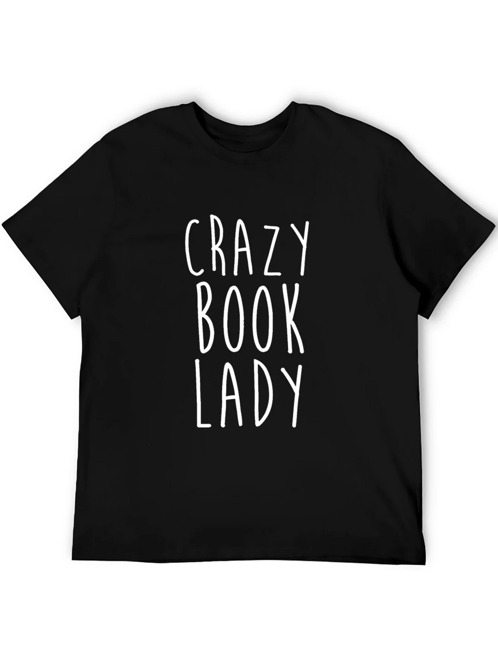 Crazy Book Lady T-Shirt - Novelty Tee product image 2