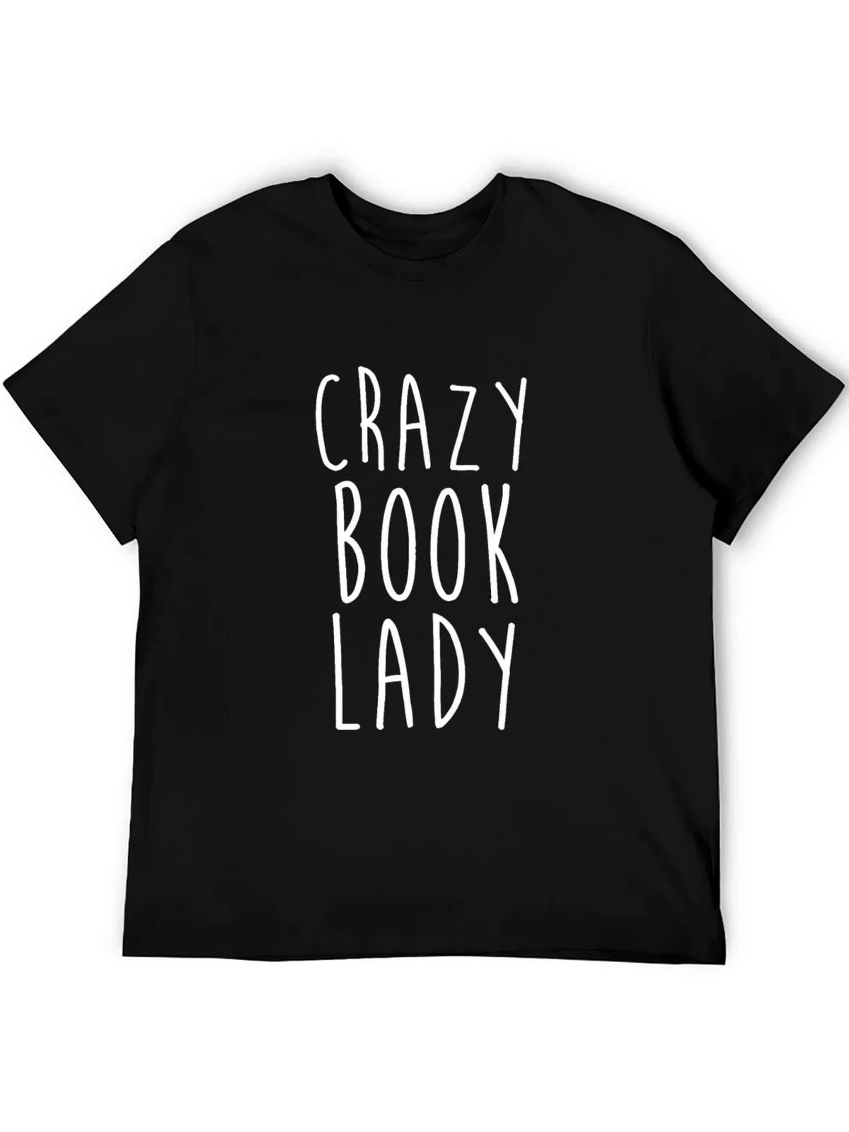 Crazy Book Lady T-Shirt - Novelty Tee product image 2
