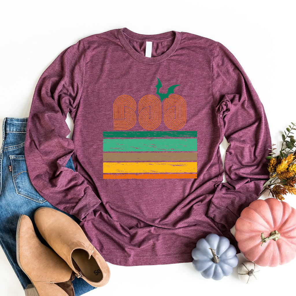 Boo Hoodie, Halloween Sweatshirt, Long Sleeve Designs product image 13