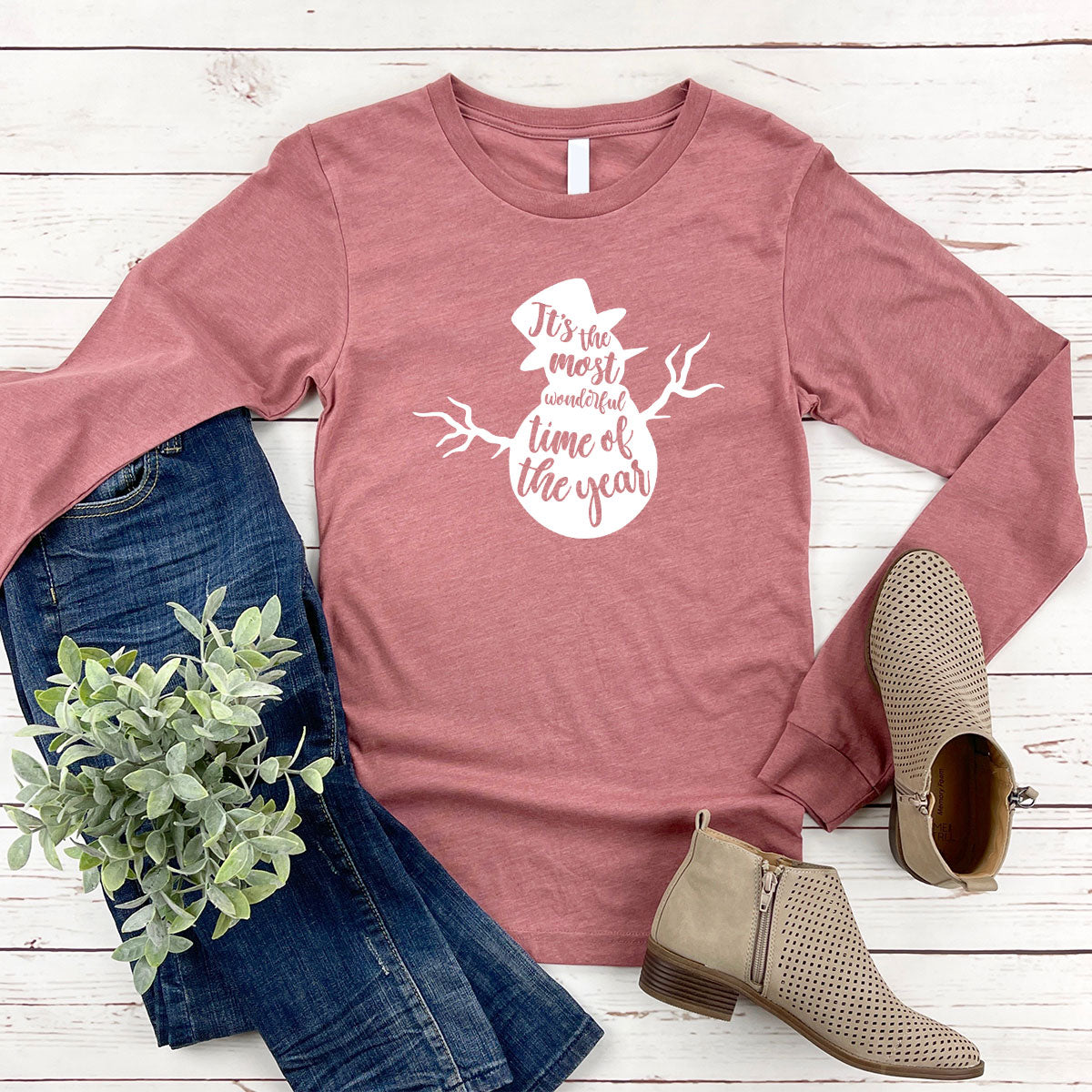 Snowman Christmas Hoodie, Funny Design, 2023 Xmas Sweatshirt product image 14