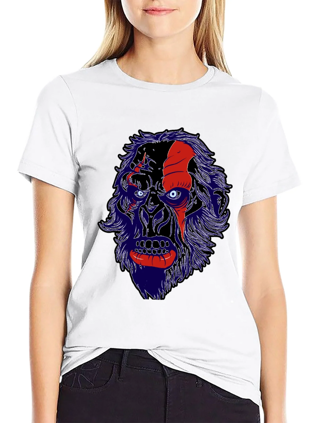 Unique Graphic Tee - Gorilla Face Design product image 5