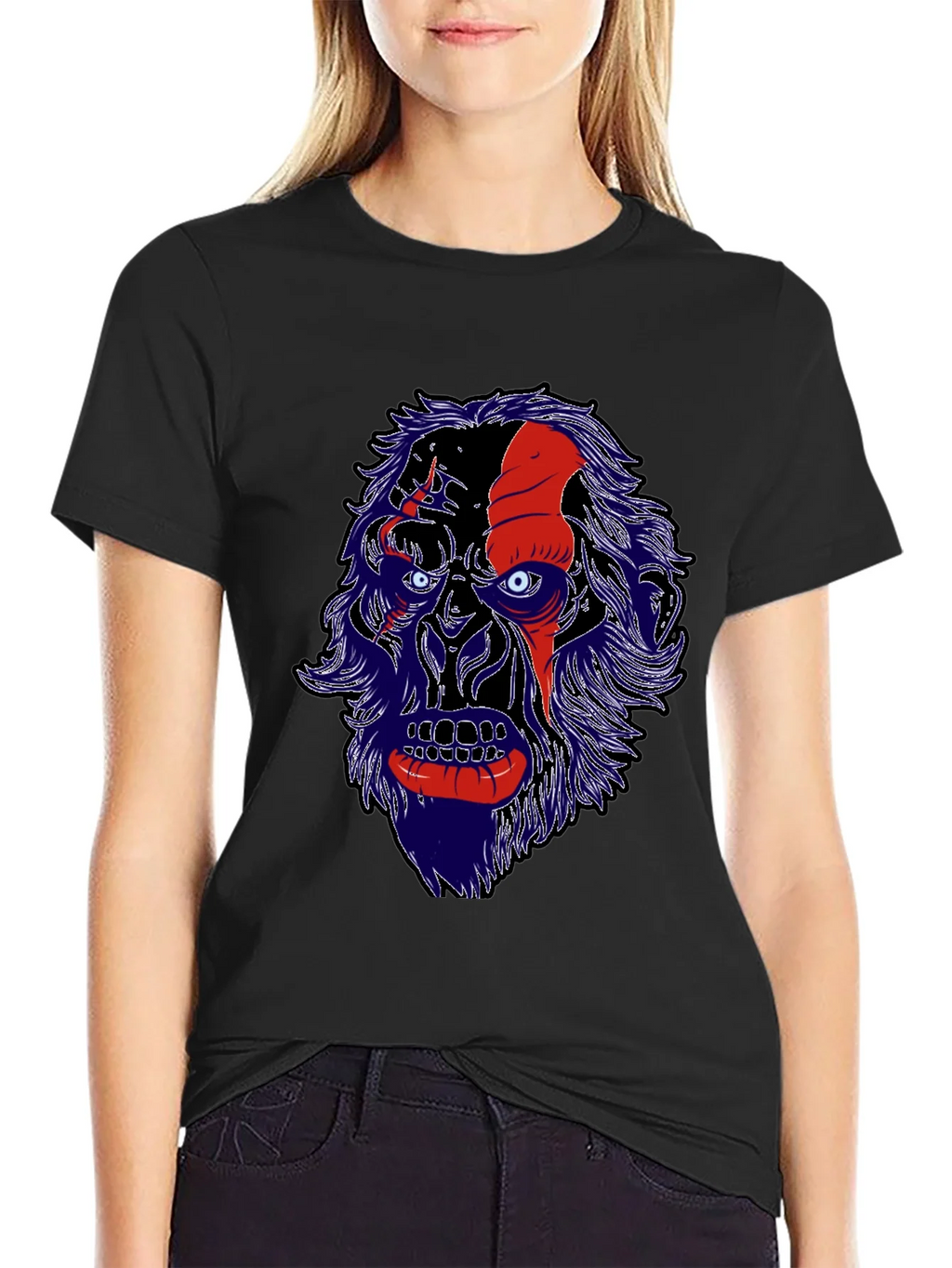 Unique Graphic Tee - Gorilla Face Design product image 1