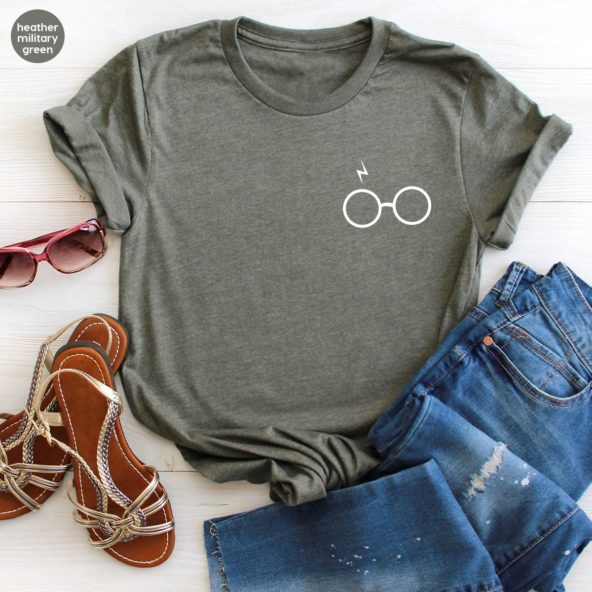 Magic World Custom Tee, Personalized Wizard Shirt product image 19