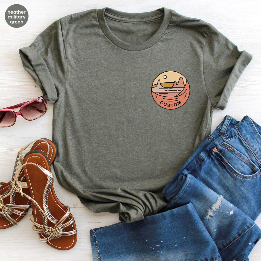 Customizable Pocket Tee for Husband, Galaxy Shirt, Geonosis product image 19