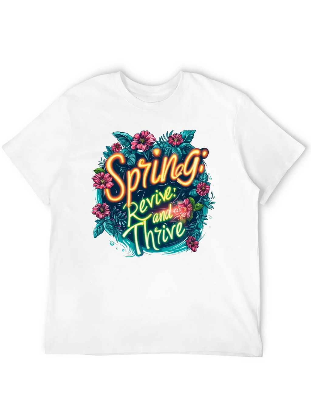 Spring Revive & Thrive Graphic Tee product image 4