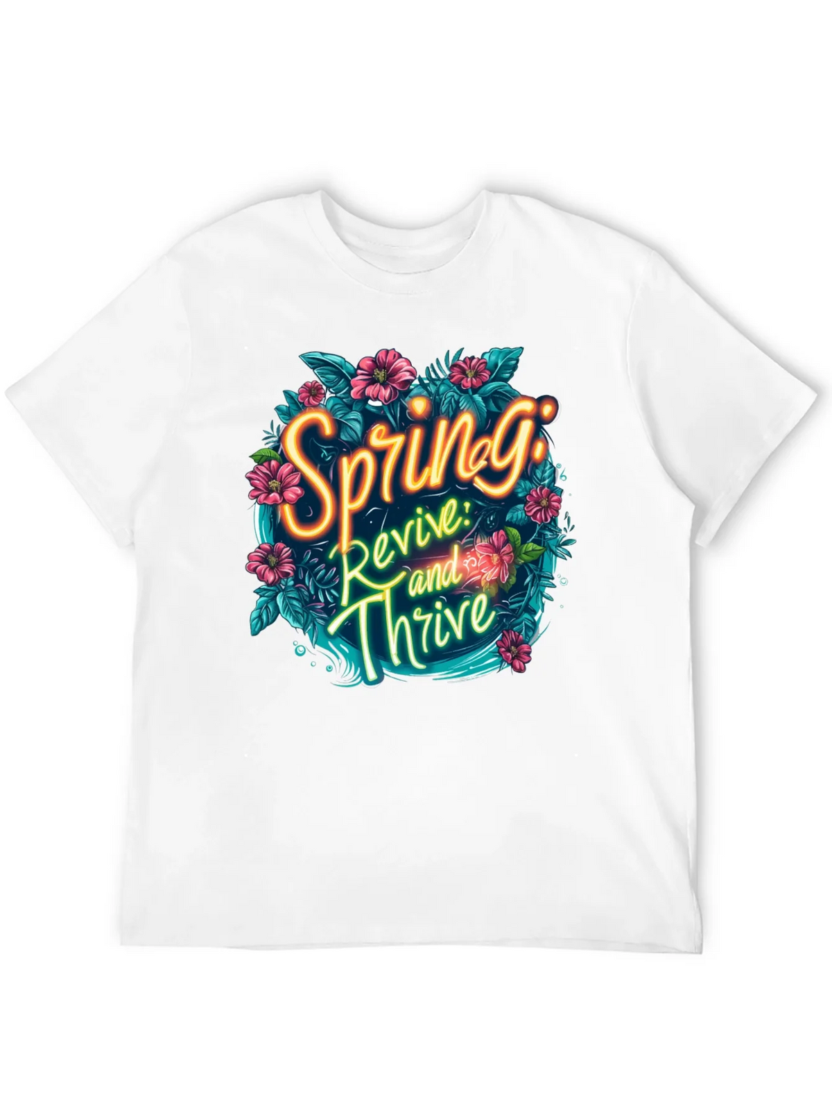 Spring Revive & Thrive Graphic Tee product image 4
