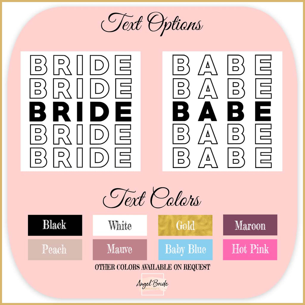 Bride Babe Shirt, Bridal Tee, Funny product image 3