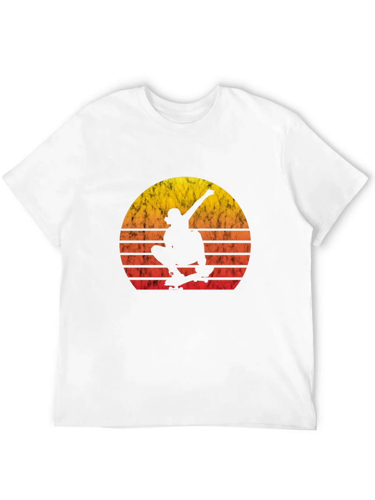 Skateboarder Sunset Graphic T-Shirt product image 9