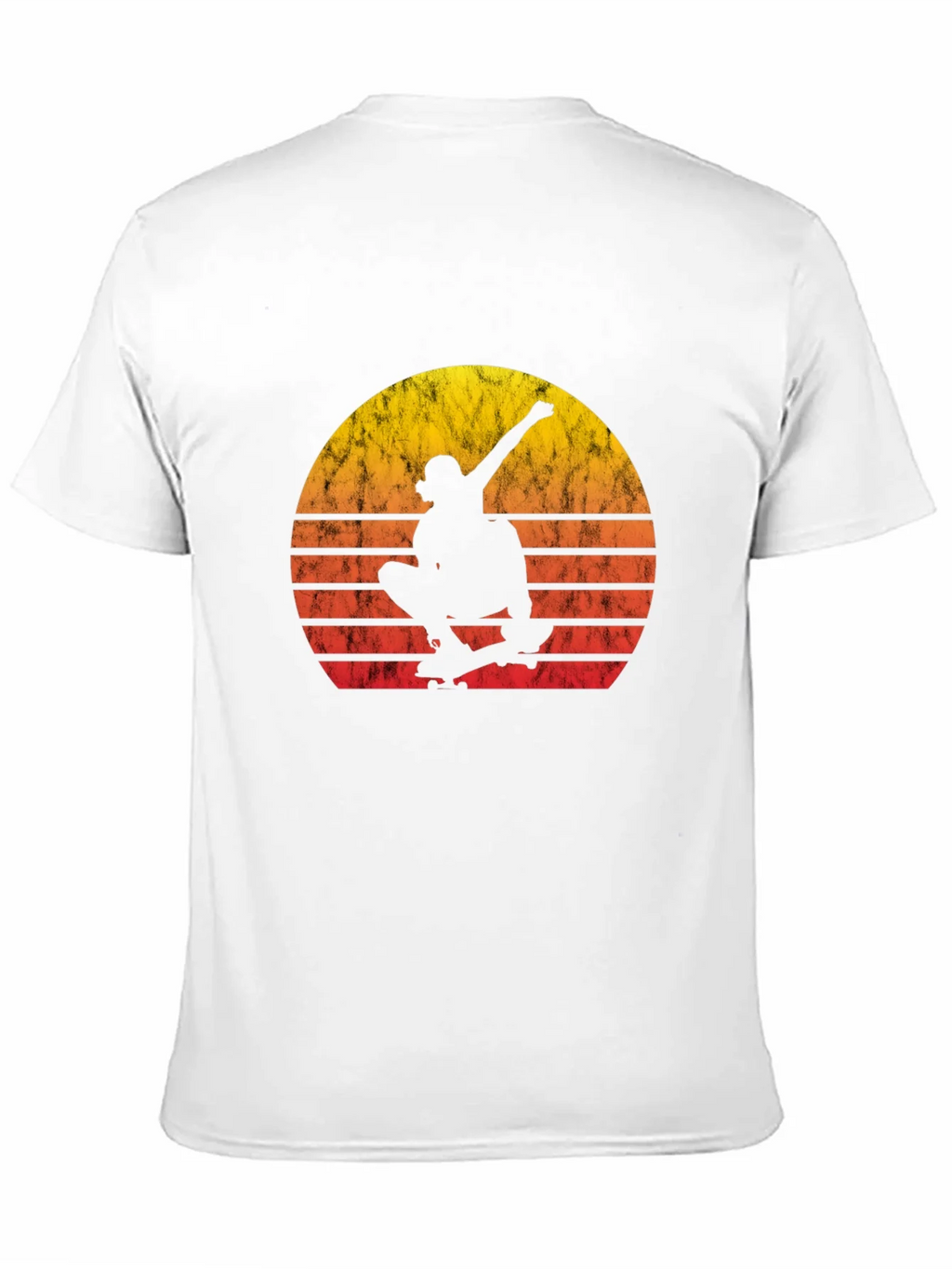 Skateboarder Sunset Graphic T-Shirt product image 8