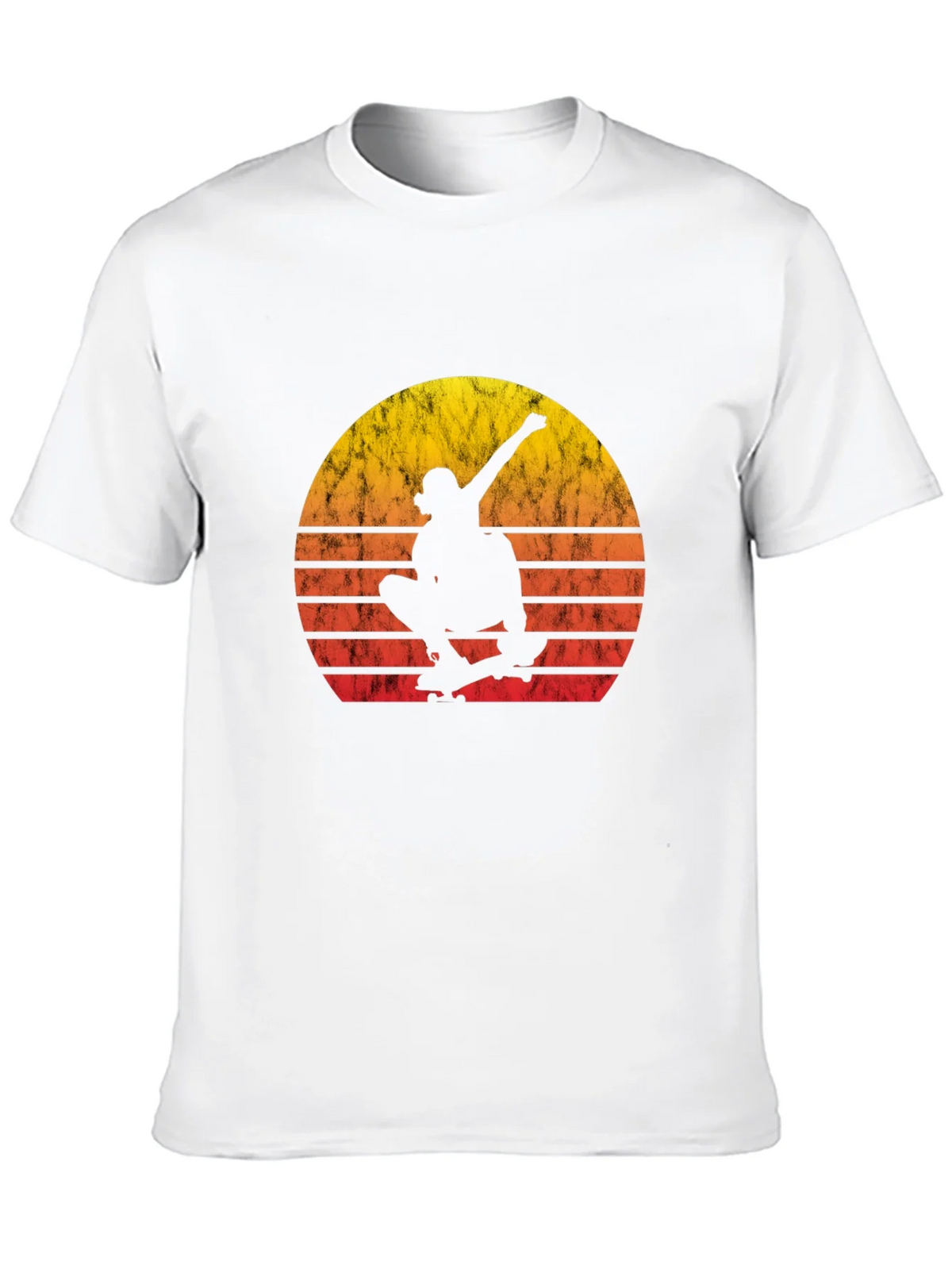Skateboarder Sunset Graphic T-Shirt product image 7