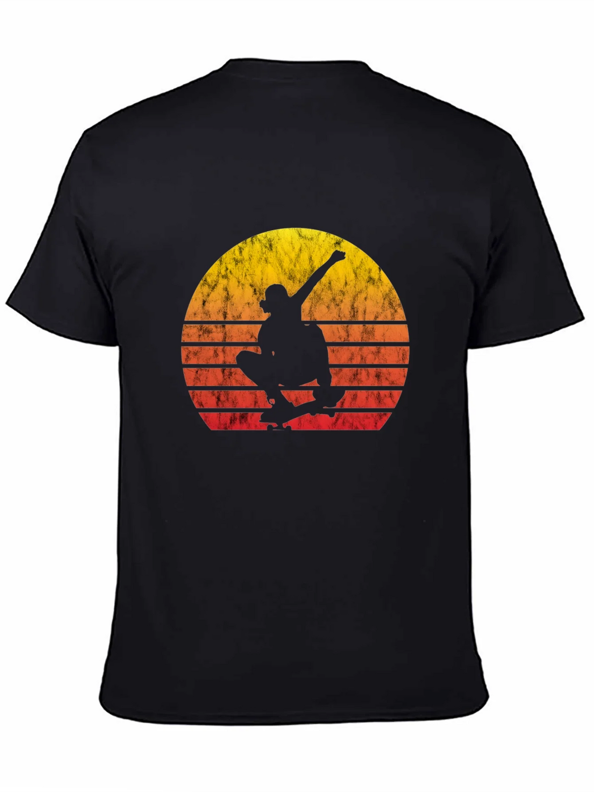 Skateboarder Sunset Graphic T-Shirt product image 3