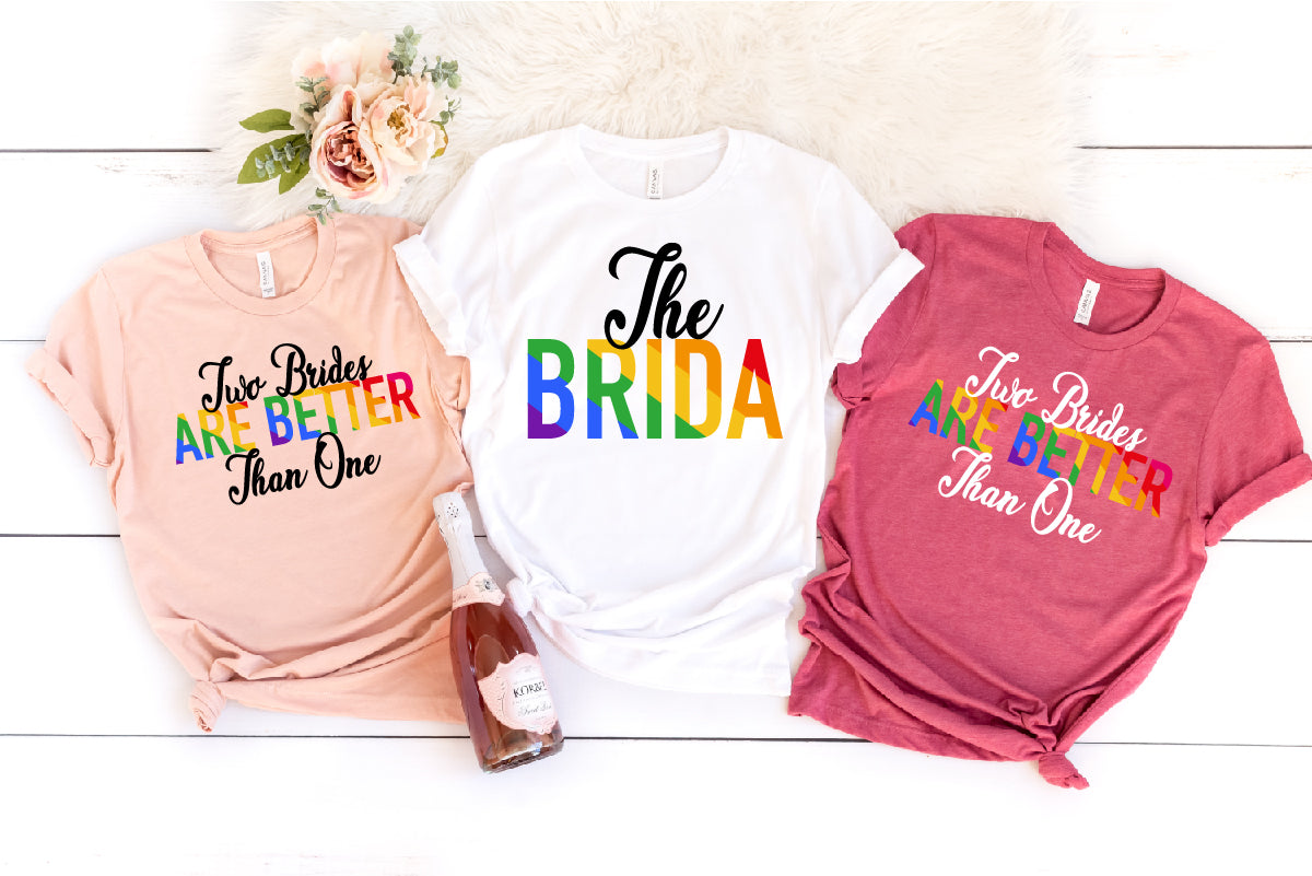 LGBT Bride Shirt, LBGT Tee, Design product image 3