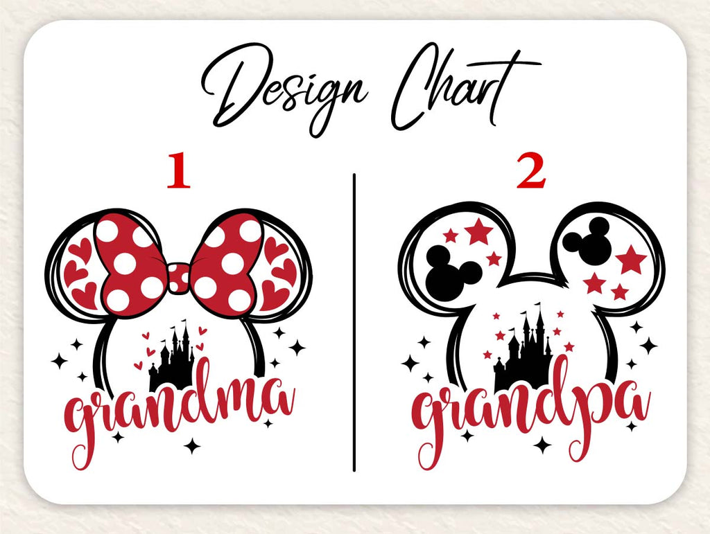 Custom Disney Family Shirts, Matching Trip Grandma Gift product image 7