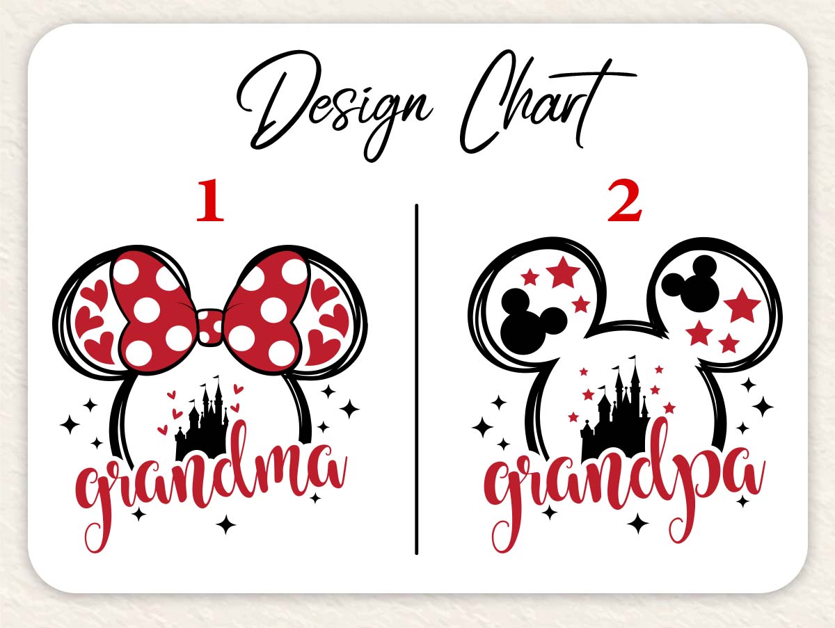 Custom Disney Family Shirts, Matching Trip Grandma Gift product image 7