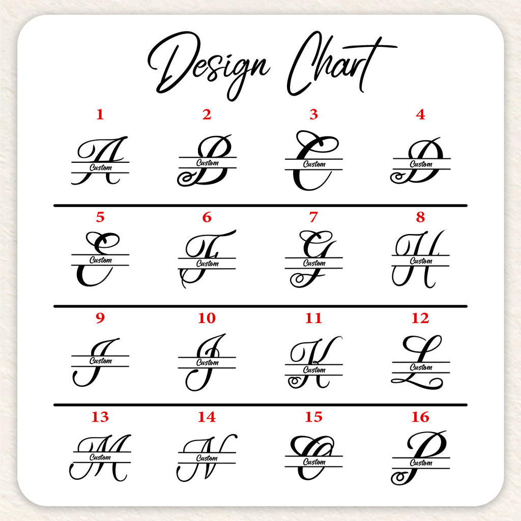 Custom Alphabet Shirt, Lettering T-Shirt, First Letter Of product image 10