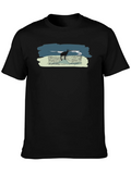 Antelope Scene Black T-Shirt product image 1