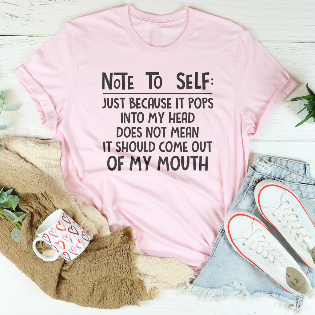 Note To Self Tee product image 4