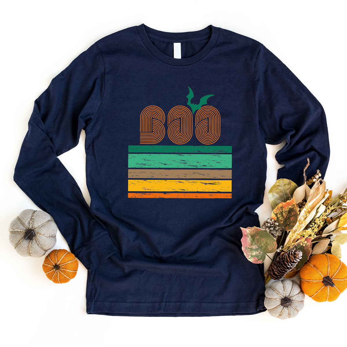 Boo Hoodie, Halloween Sweatshirt, Long Sleeve Designs product image 15