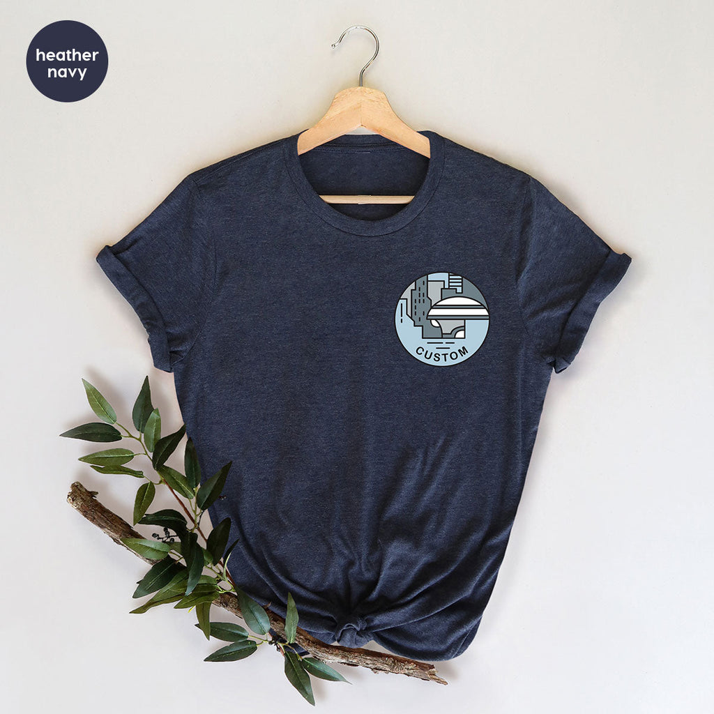 Custom Galaxy Sweatshirt, Customizable Pocket Tee for product image 17