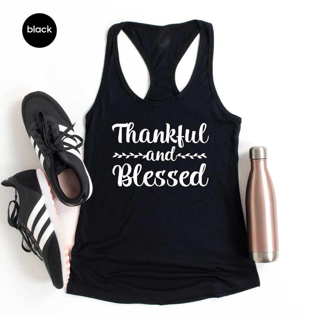 Thankful and Blessed Shirt, 2022 Thanksgiving Design product image 3