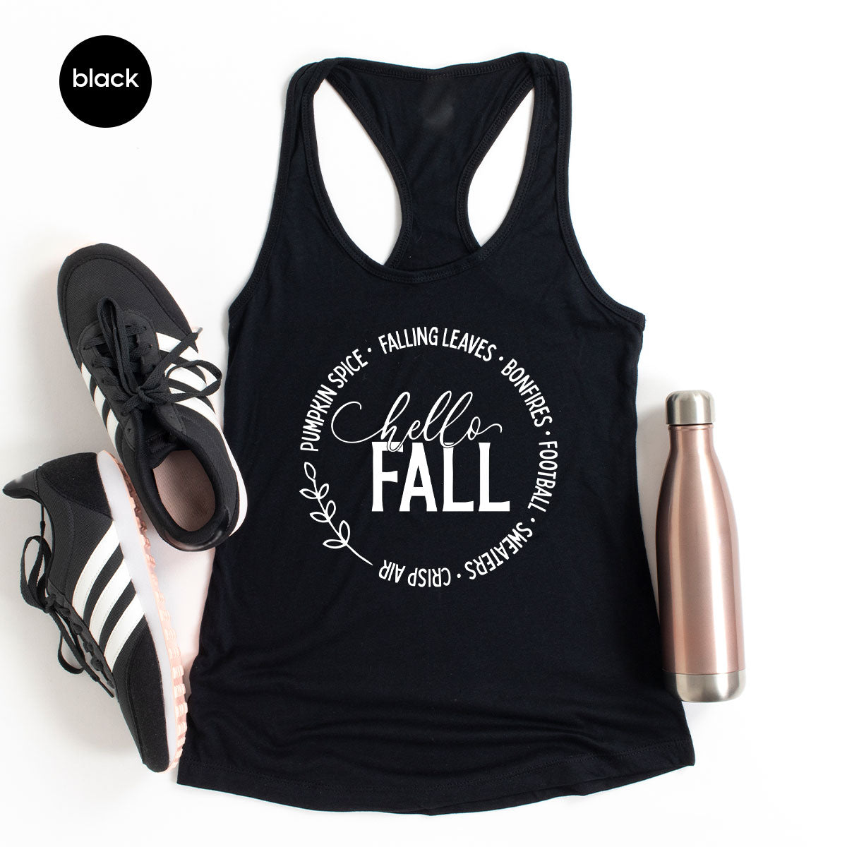 Falling Leaves Shirt, 2022 Pumpkin Season T-Shirt, Spice product image 4