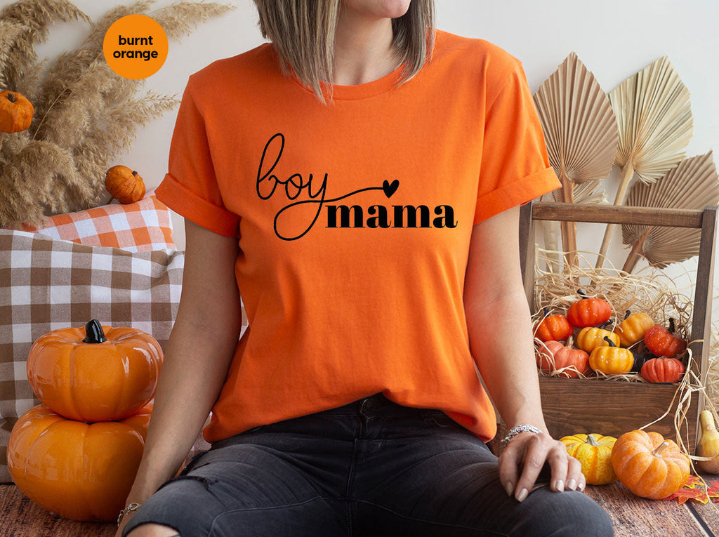 Mom and Boy Shirt. Mama Love Gift For Mother Tee product image 37