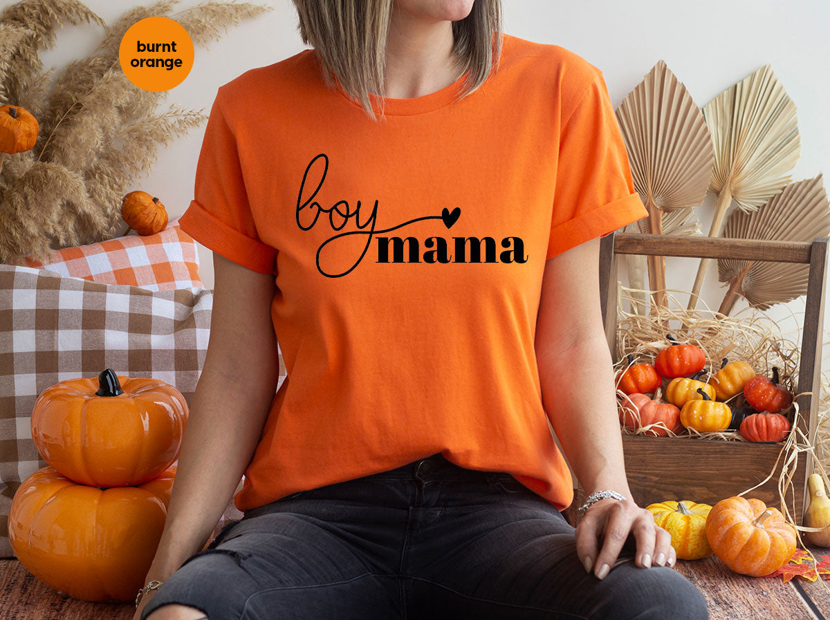 Mom and Boy Shirt. Mama Love Gift For Mother Tee product image 37