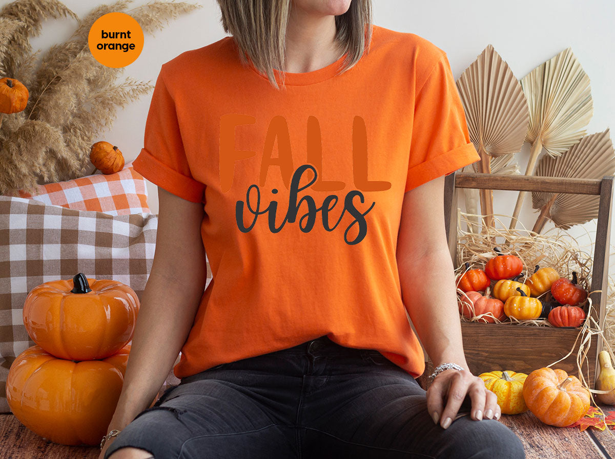 Fall Vibes Shirt, 2023 Tee For Families product image 4