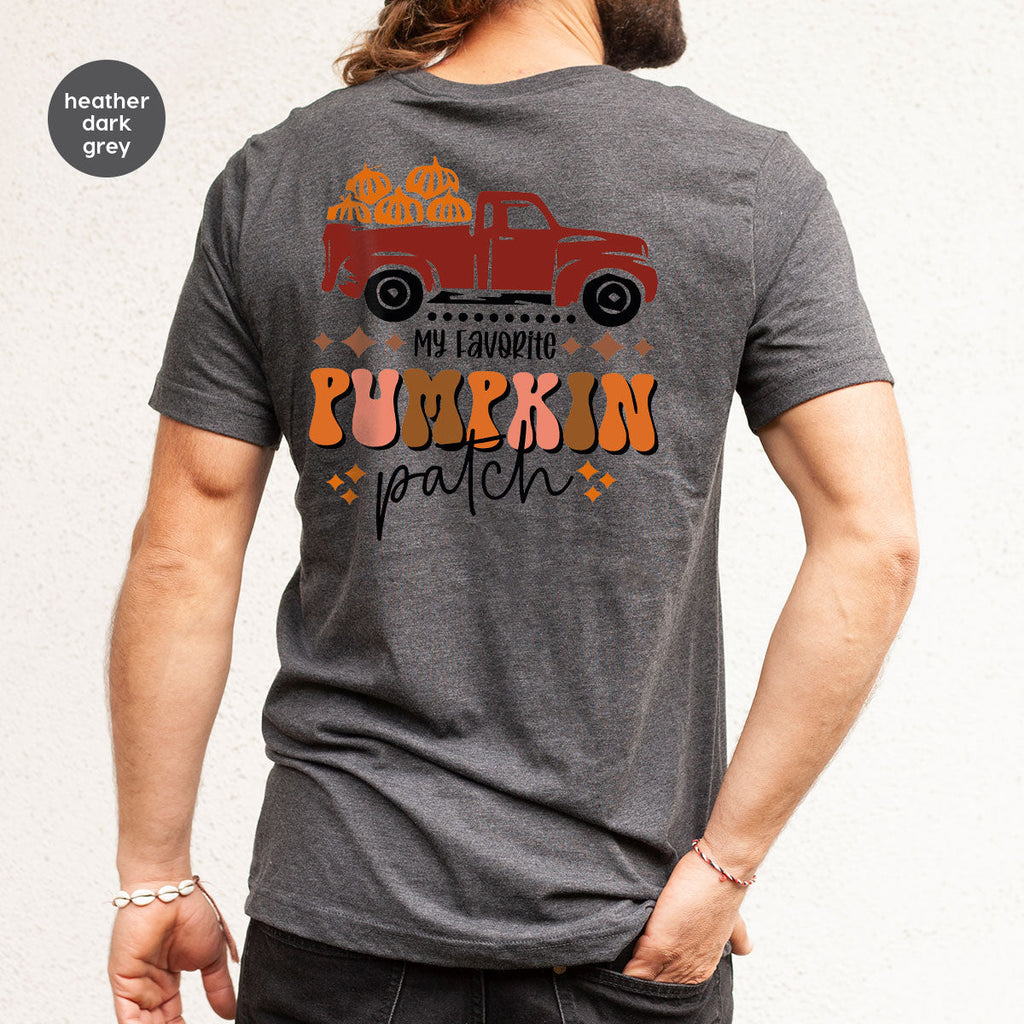 Pumpkin Truck Shirt, 2022 Harvest Season T-Shirt, Tee product image 6
