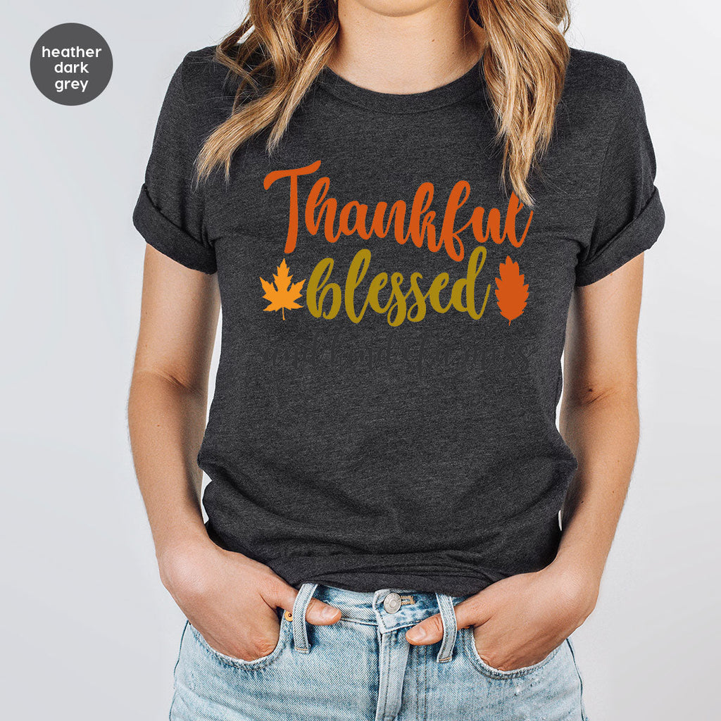 Thanksgiving Blessed Shirt, 2022 T-Shirt, Thankful product image 6