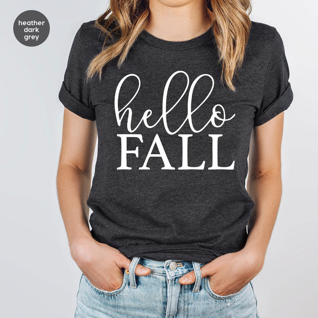 Hello Fall Shirt, 2022 T-Shirt, Tee, Men's Women's product image 5