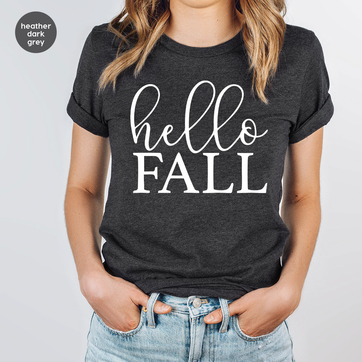 Hello Fall Shirt, 2022 T-Shirt, Tee, Men's Women's product image 5