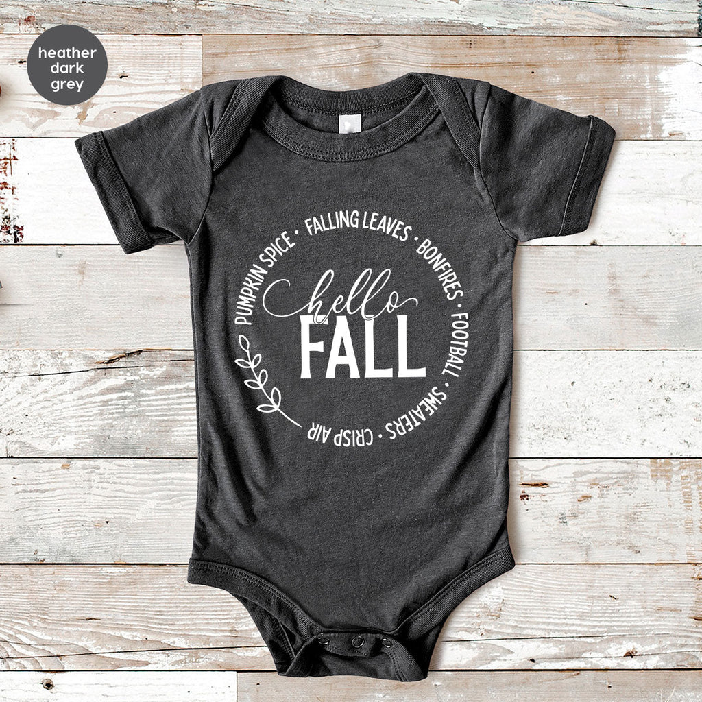 Falling Leaves Shirt, 2022 Pumpkin Season T-Shirt, Spice product image 9