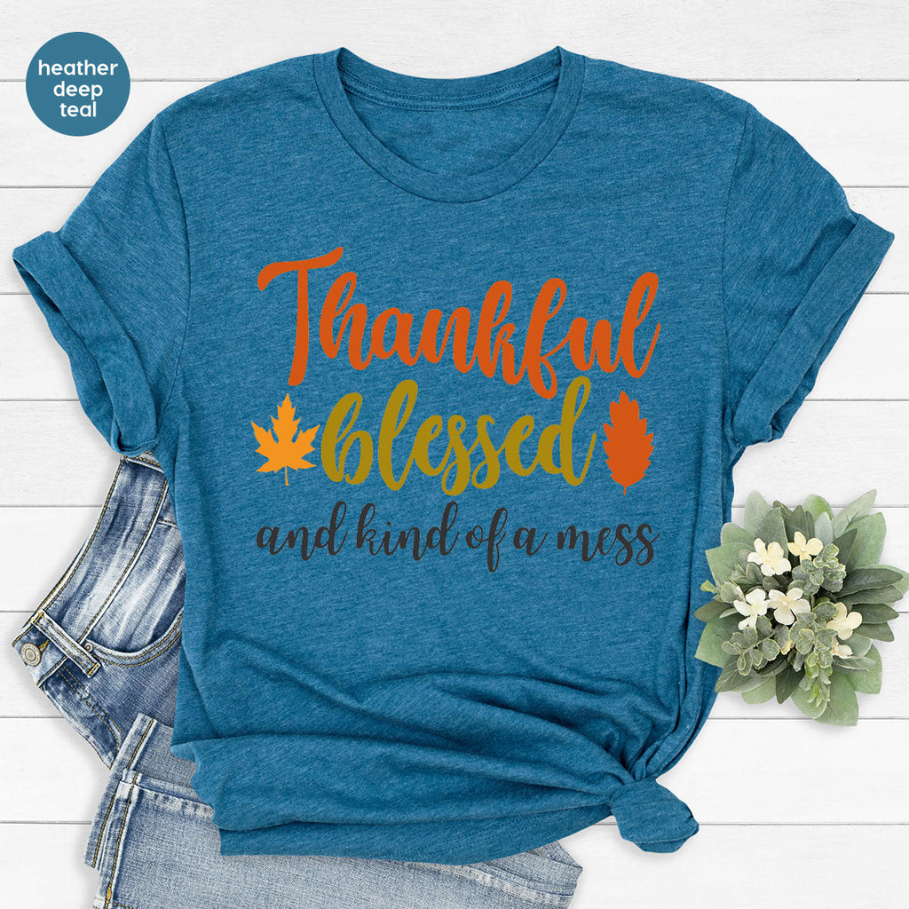 2023 Thanksgiving Fall Shirt, Thankful For Hoodie product image 4