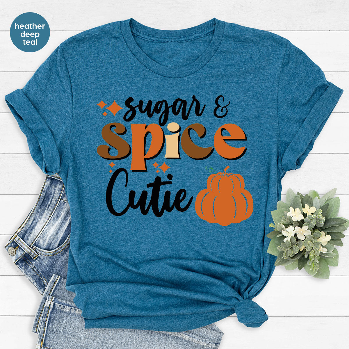 Pumpkin Spice Shirt, Sugar Fall 2022 Tee, T-Shirt for product image 9