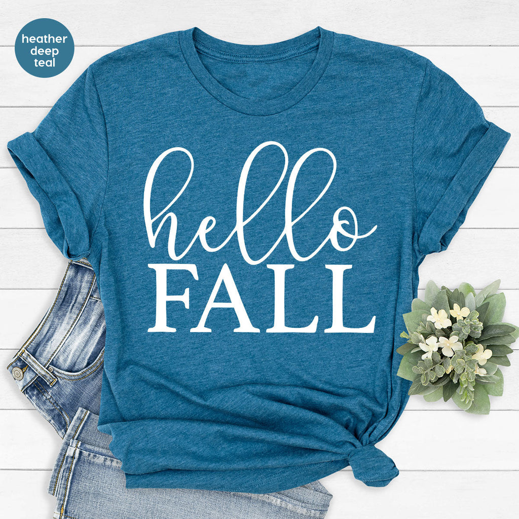 Hello Fall Shirt, 2022 T-Shirt, Tee, Men's Women's product image 7