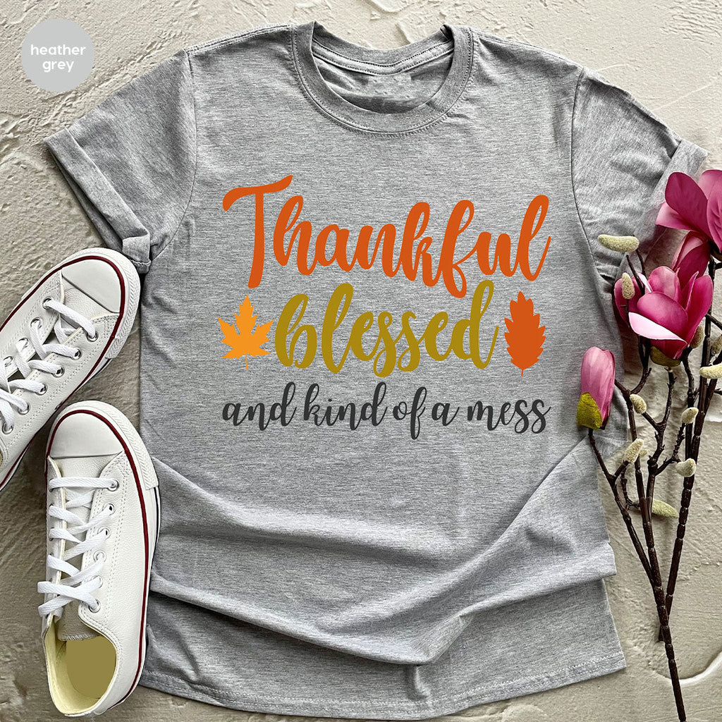 Thanksgiving Blessed Shirt, 2022 T-Shirt, Thankful product image 9