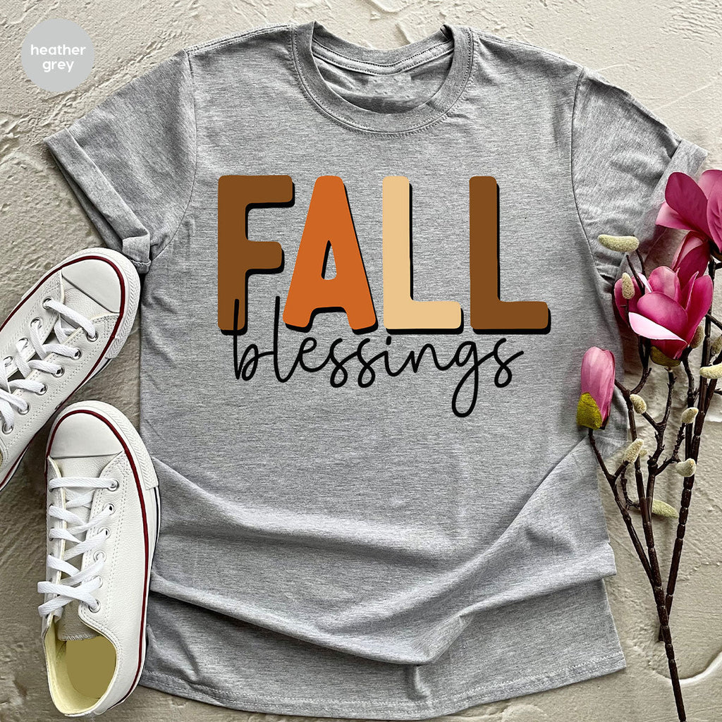 Fall Blessings Shirt, 2022 Season Autumn Graphic Tee product image 10