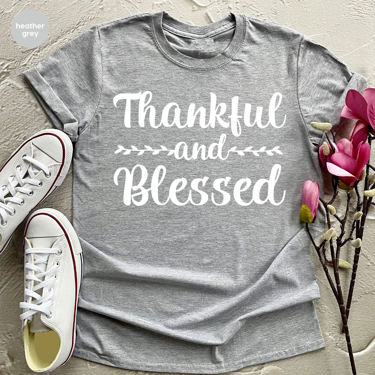 Thankful and Blessed Shirt, 2022 Thanksgiving Design product image 10
