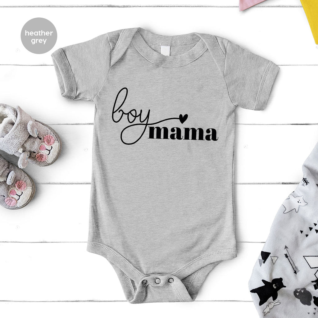 Mom and Boy Shirt. Mama Love Gift For Mother Tee product image 1
