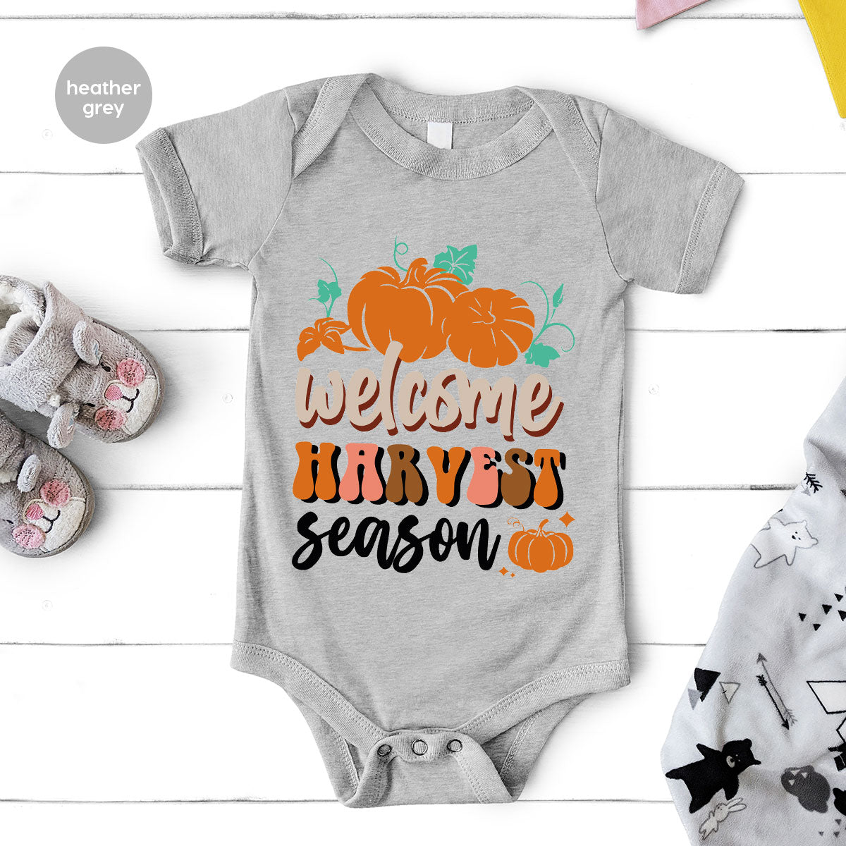 Pumpkin Harvest Season Shirt, 2022 Fall T-Shirt, Design Tee product image 3